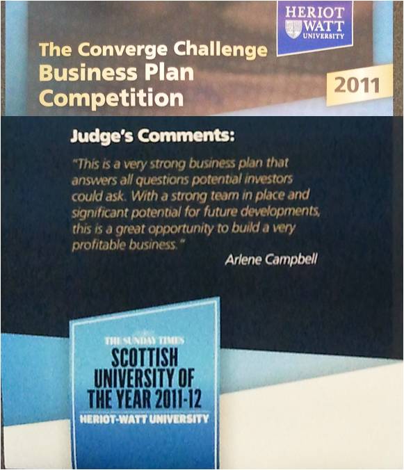 Converge Challenge 2011 judge comments on SOFANT Technologies business